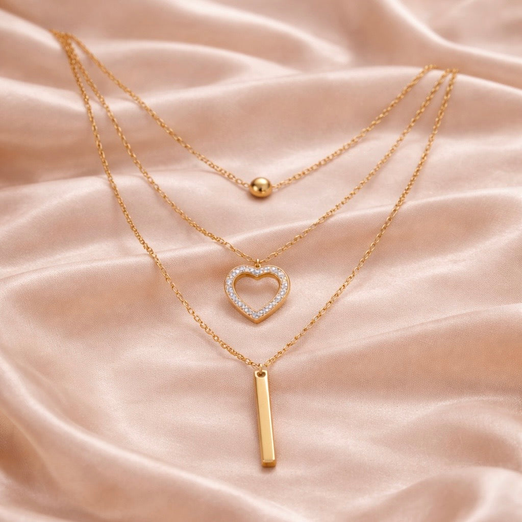 Elara Trinity Necklace